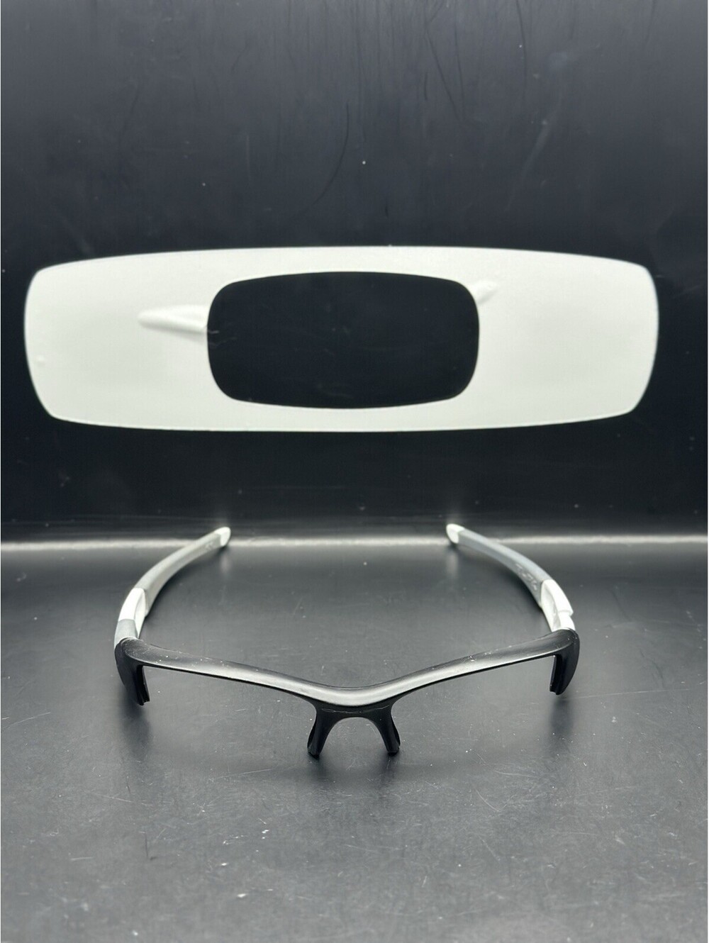 Oakley Flak Jacket Matte Black/Polished White Frame